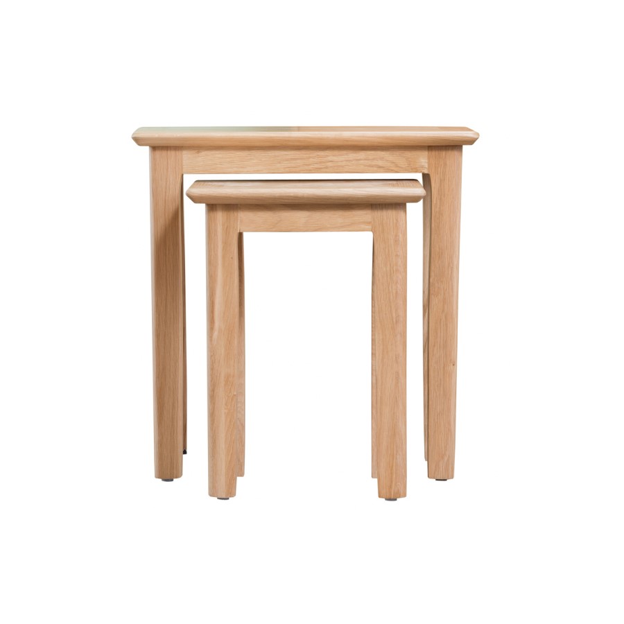 Light Oak Nest of Tables -2 - Keswick