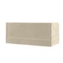 Beige Velvet Ribbed Day Bed with Trundle - Newton
