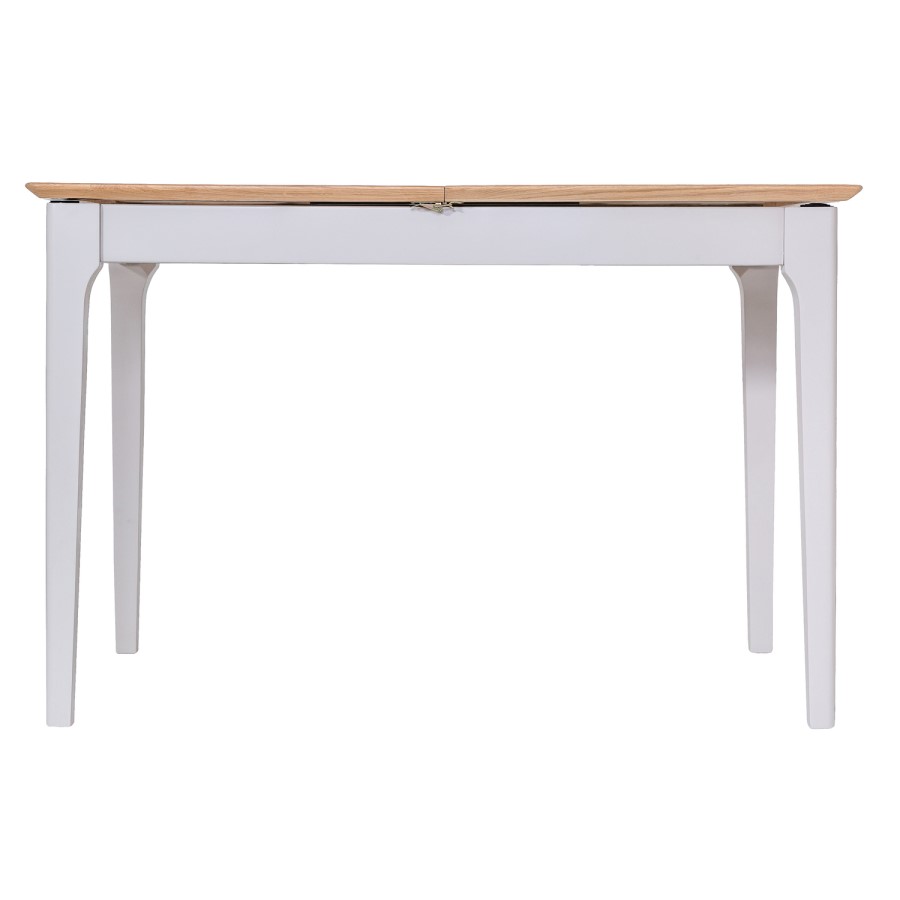Keswick 1.2m Butterfly Extendable Dining Table in Grey and Oak