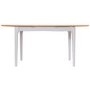 Keswick 1.2m Butterfly Extendable Dining Table in Grey and Oak