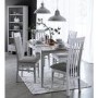 Keswick 1.2m Butterfly Extendable Dining Table in Grey and Oak