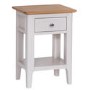 Keswick Side Table in Grey and Oak