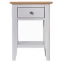 Keswick Side Table in Grey and Oak