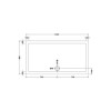 1500 x 800mm Low Profile Rectangular Shower Tray  - Purity&#160;