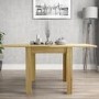 GRADE A1 - New Town Flip Top Oak Dining Table- Farmhouse Style - Seats 4
