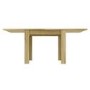 GRADE A1 - New Town Flip Top Oak Dining Table