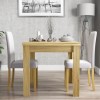 GRADE A2 - New Town Extendable Oak Dining Table - Seats 4