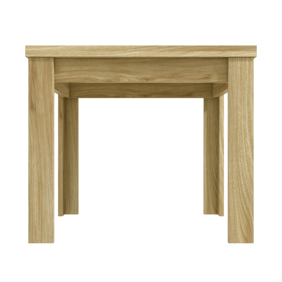 GRADE A1 - New Town Flip Top Oak Dining Table- Farmhouse Style - Seats 4