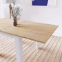 Cream and Oak Extendable Dining Table - Seats 4-6 - New Town
