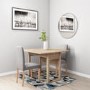 GRADE A2 - New Town Oak Multi-Functional Console Table