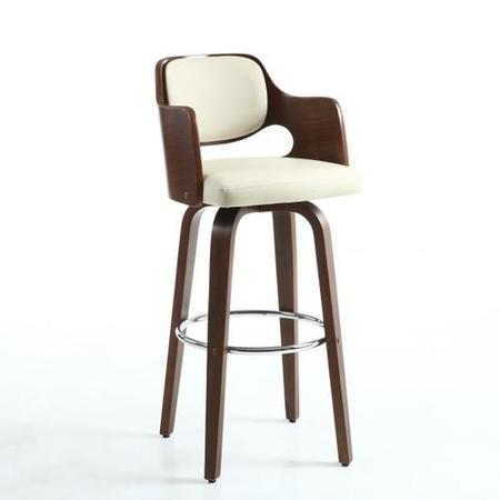 Novita Cream Bar Stool