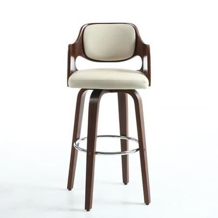 Novita Cream Bar Stool