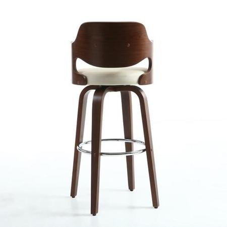 Novita Cream Bar Stool
