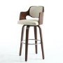 Novita Cream Bar Stool