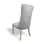 Redmond Grey Weave Fabric Pair of Chairs