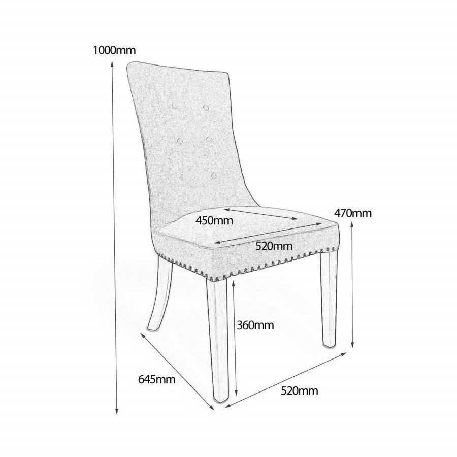 Redmond Natural Fabric Pair of Chairs