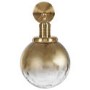 Gold Gradient Dimpled Glass Globe Pendant Light - Salerno
