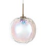 Iridescent Dimpled Glass Pendant Light - Avellino 