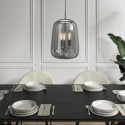 NYM034 Smoked Glass Pendant Chandelier - Cascina