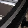 Round Black Heated Bathroom Mirror with Lights 600mm - Nyx