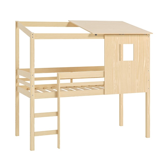 Treehouse Mid Sleeper Cabin Bed in Pine - Oakley