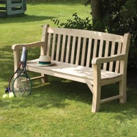 Rowlinson Solid Oak Garden Bench