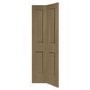 Internal Oak Victorian 4 Panel Bi-Fold Door - Unfinished, 1981 x 762 x 35 mm