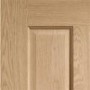 Internal Oak Victorian 4 Panel Bi-Fold Door - Unfinished, 1981 x 762 x 35 mm