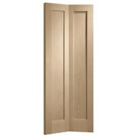 Internal Oak Pattern 10 Bi-Fold - Unfinished, 1981 x 686 x 35 mm