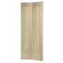 Internal Oak Pattern 10 Bi-Fold - Unfinished, 1981 x 686 x 35 mm