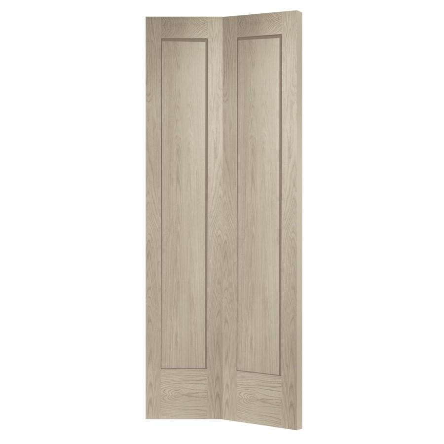 Internal Oak Pattern 10 Bi-Fold - Unfinished, 1981 x 686 x 35 mm