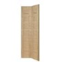 Palermo Bi-Fold Internal Oak Door - Unfinished, 1981 x 686 x 35 mm