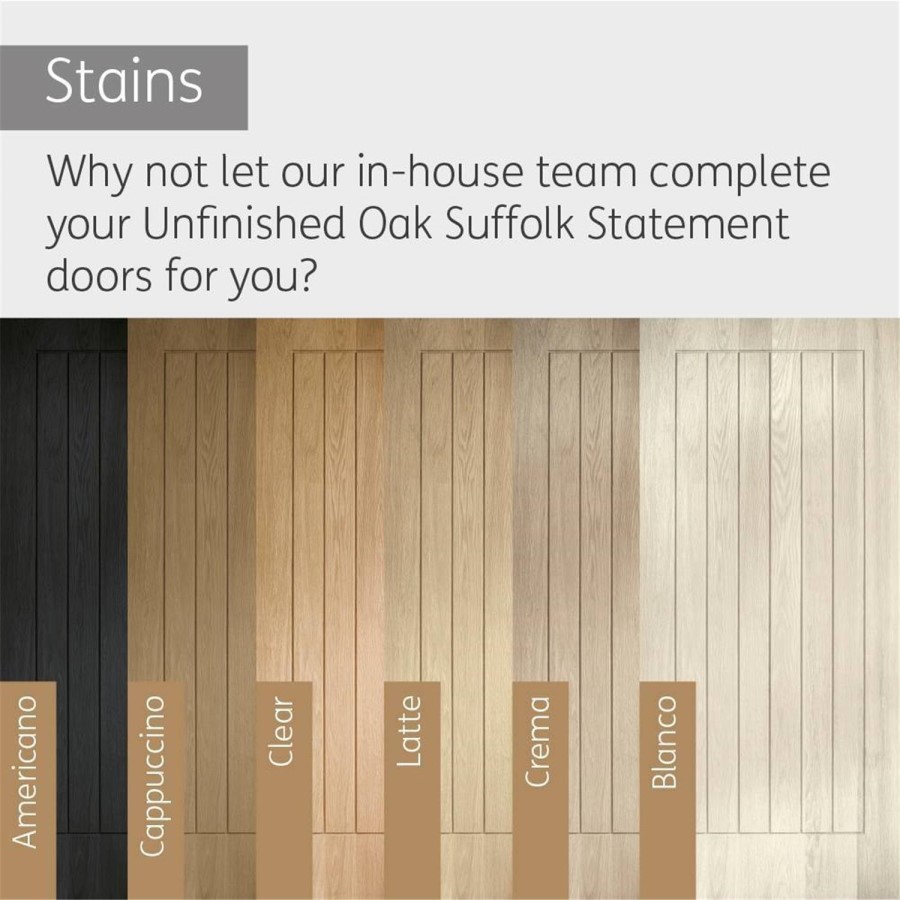 Internal Oak Bi-Fold Cottage Door - Unfinished - 1981 x 686 x 35mm - Suffolk Premium - XL Joinery