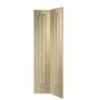 Internal Oak Suffolk Bi-Fold - Unfinished, 1981 x 762 x 35 mm