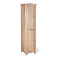 LPD Ocean Oak Effect Large Storage Cabinet