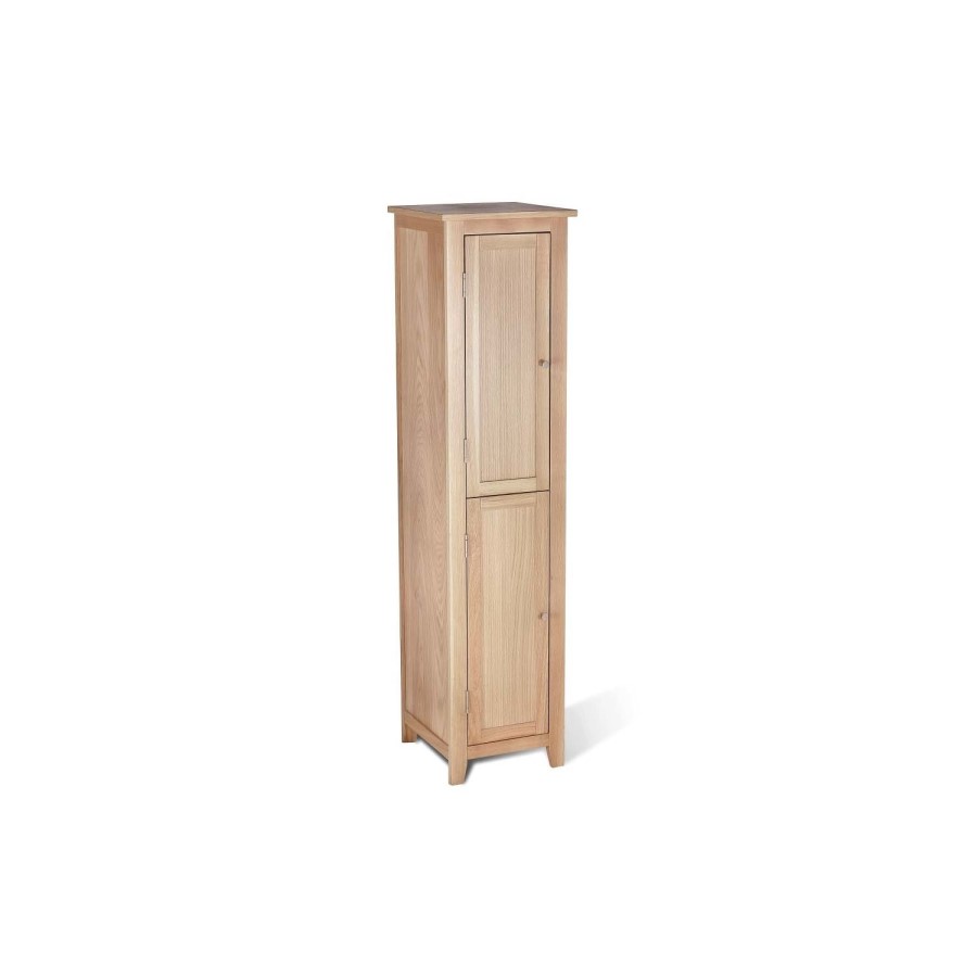 LPD Ocean Oak Effect Large Storage Cabinet