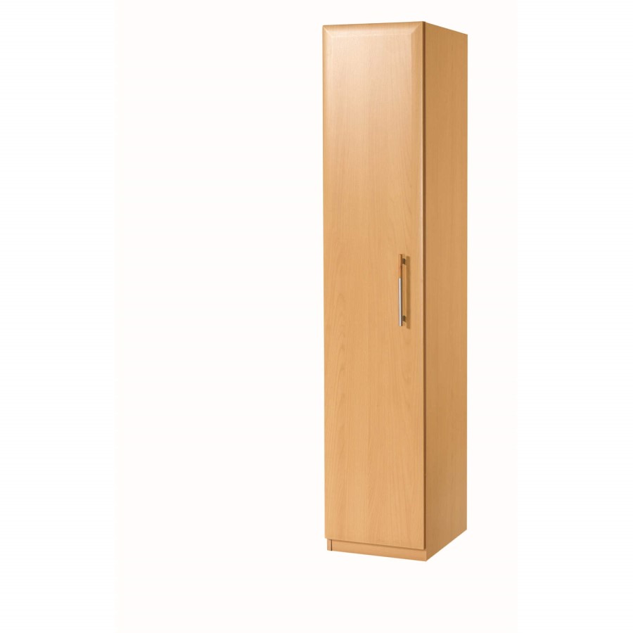 One Call Furniture Awake Single Wardrobe in Beech