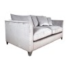 Odyssey Silver Fabric 3 Seater Sofa