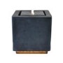 Dark Grey Granite LED Cube Outdoor Electric Water Feature Elite - Ivyline 