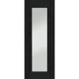 Palermo Original 1 Light Internal Oak Fire Door with Clear Glass (wide) - Unfinished, 1981 x 762 x 44 mm