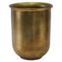 Antique Brass Outdoor Metal Planter Hampton - Ivyline 