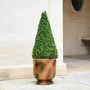 Antique Brass Outdoor Metal Urn Hampton - Ivyline 