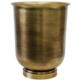 Antique Brass Outdoor Metal Urn Hampton - Ivyline 
