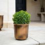 Copper Outdoor Metal Planter Hampton - Ivyline 