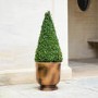 Copper Outdoor Metal Urn Hampton - Ivyline 