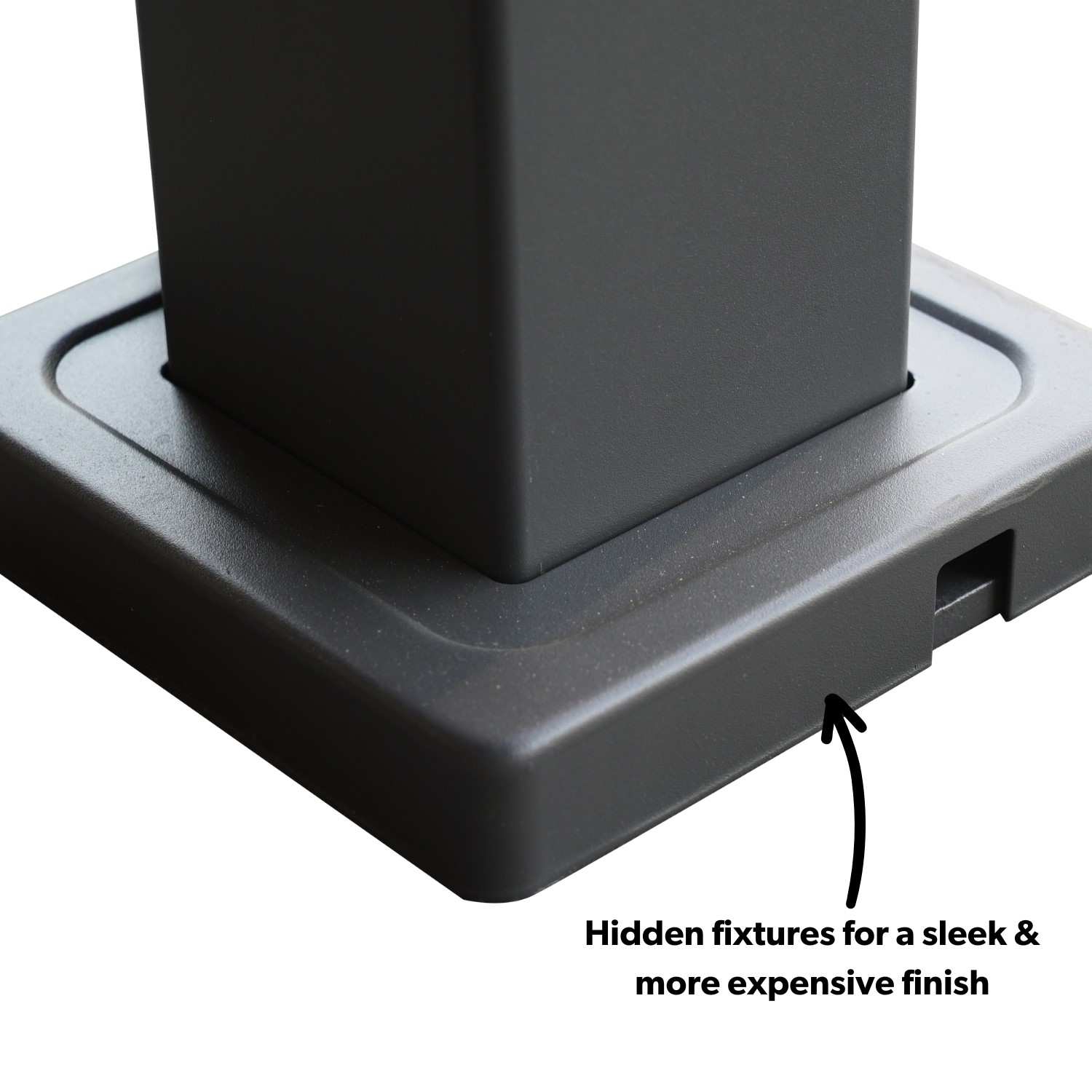 Heavy Duty Aluminium Hot Tub Pergola with Louvred Roof 3 x 3m