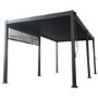 Heavy Duty Aluminium Hot Tub Pergola with Louvred Roof - 6 x 3m