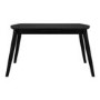 Black Wooden Extendable Dining Table - Seats 4-6 - Olsen