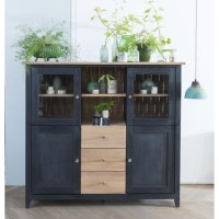 Willis & Gambier Boston Display cabinet Oiled Black