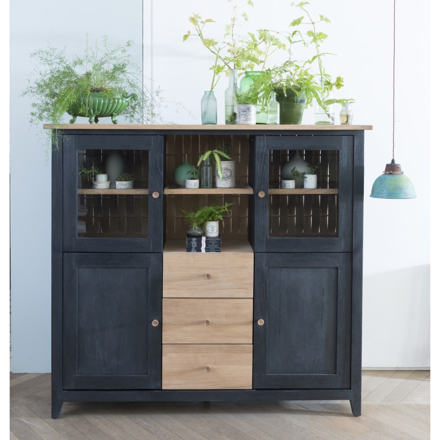 Willis & Gambier Boston Display cabinet Oiled Black
